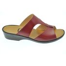 Solange mule avec cuir à tannage végétal