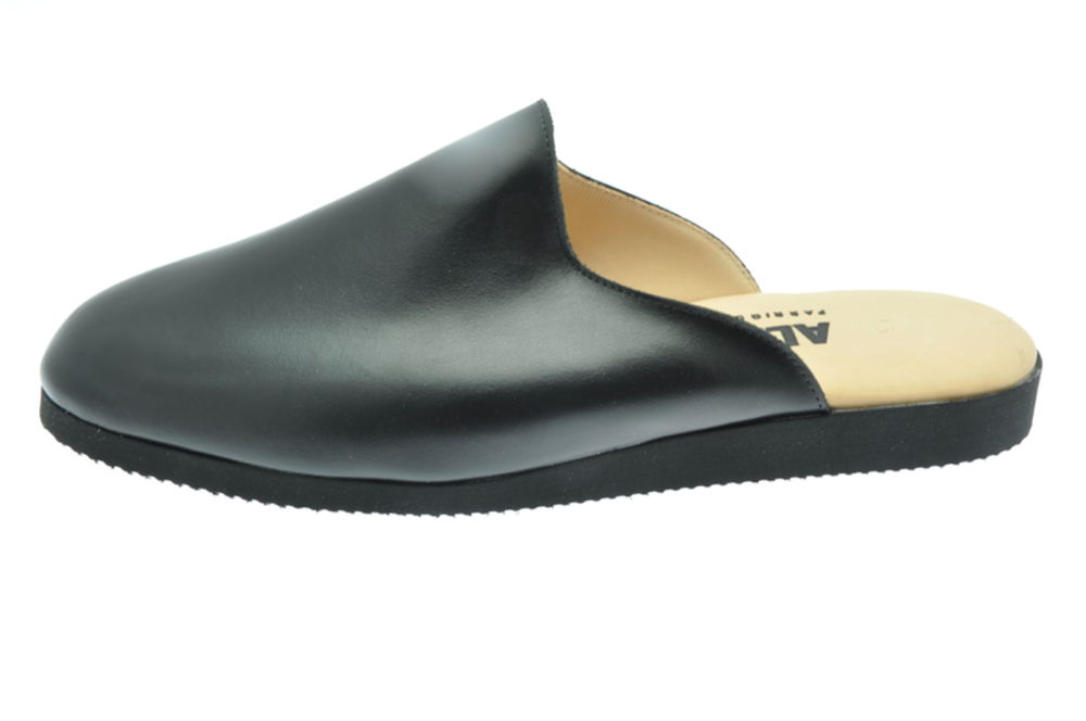 Chaussures D Intérieur Homme Erik mule d'intérieure en cuir pour homme Chaussures Homme ALEXREM