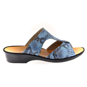 Acheter Mule Compensée Solange Python Pacific au meilleur prix