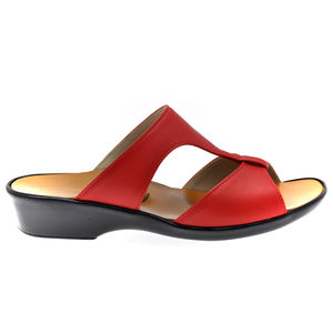 Acheter Mule Compensée Solange Rouge au meilleur prix