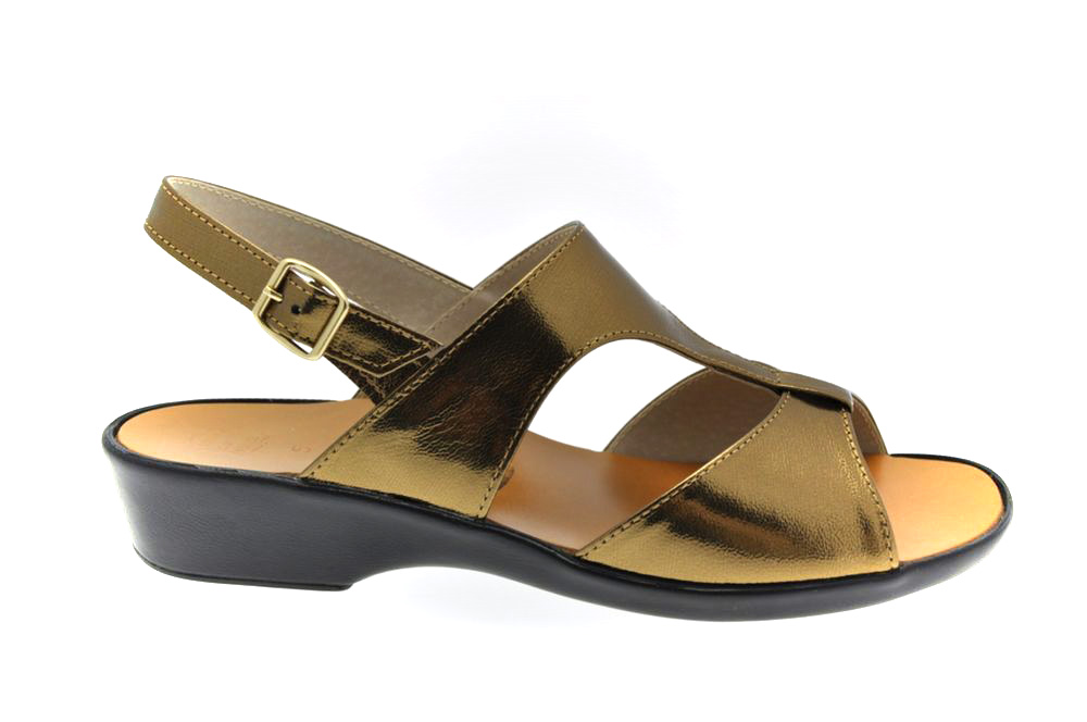 sandale bronze talon