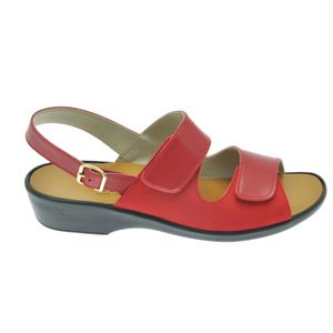 Acheter Dany sandale réglable par velcro Rouge /nubuck rouge au meilleur prix