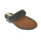 Milou pantoufle Terracotta/castor
