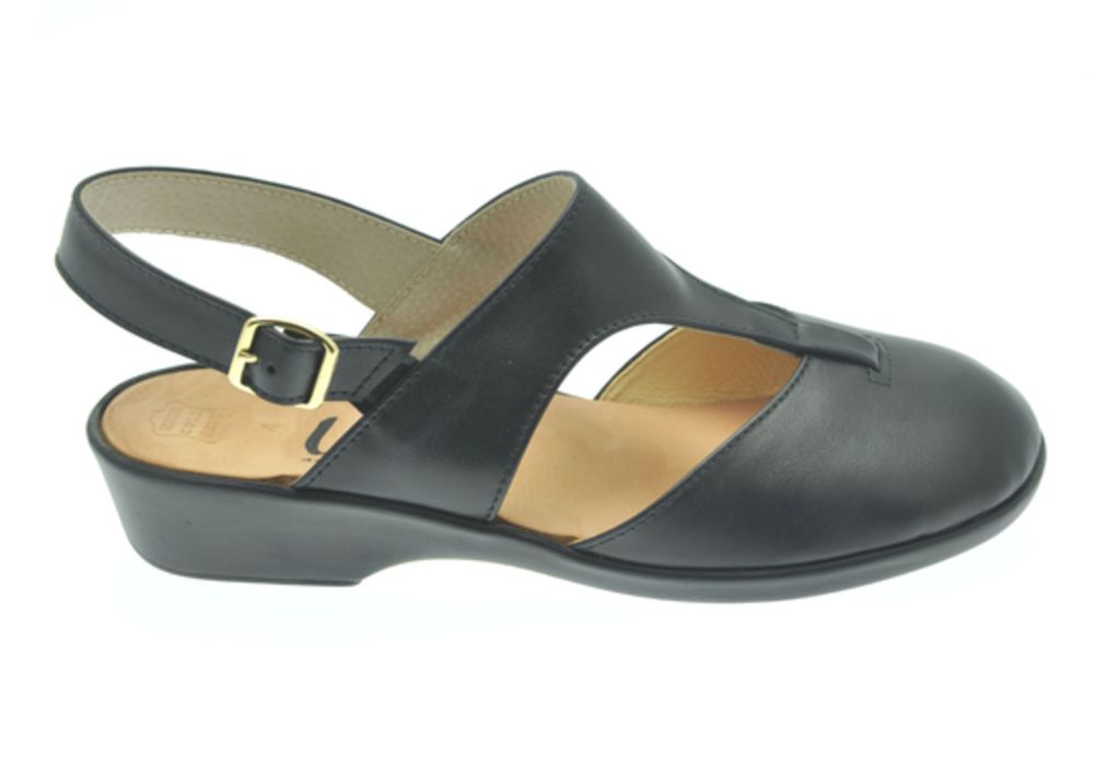 mules femme cuir bout fermé
