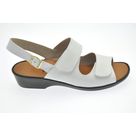  Dany sandale réglable par velcro Blanc