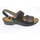  Dany sandale réglable par velcro Noir