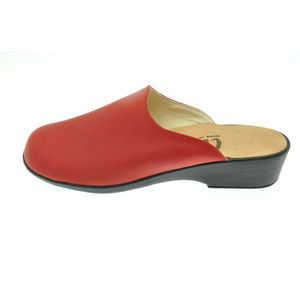 Acheter Sophie mule fermée cuir HV rouge au meilleur prix