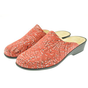 Acheter Sophie mule fermée cuir Vag rouge au meilleur prix