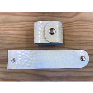 Acheter Rond de serviette en cuir RD beige au meilleur prix