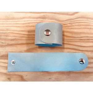 Acheter Rond de serviette en cuir RD gris au meilleur prix