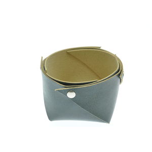 Acheter Corbeille en cuir petit modèle Bleu Maro au meilleur prix