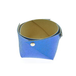 Acheter Corbeille en cuir petit modèle Mosa Bleu au meilleur prix