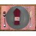 Acheter Set de table en cuir Rouge NL au meilleur prix