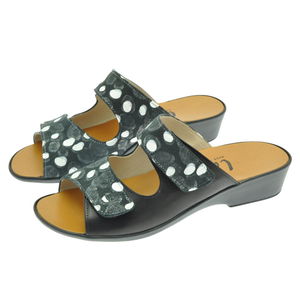 Acheter Maddy mule réglable par velcro Soft noir/noir au meilleur prix