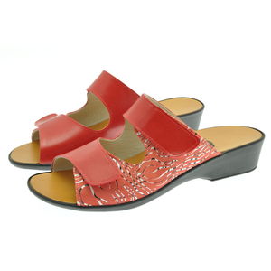 Acheter Maddy mule réglable par velcro Vag rouge/rouge au meilleur prix