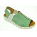 Acheter Sandale  en cuir Barbara Baya green tea au meilleur prix
